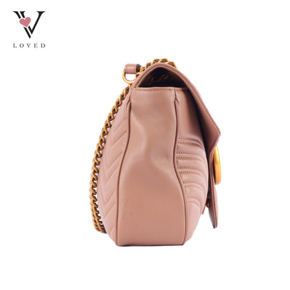Gucci GG Marmont Matelasse Leather Shoulder Bag