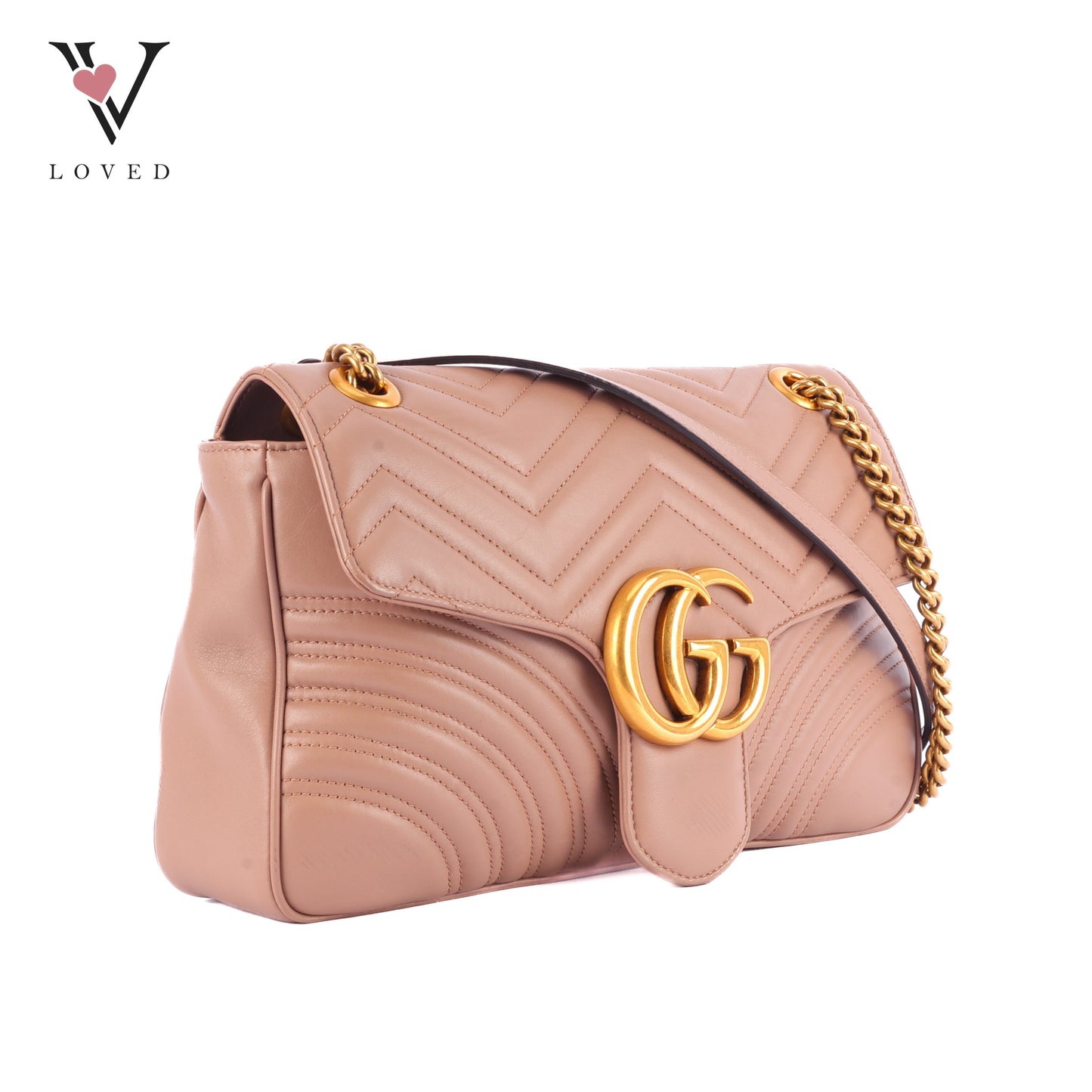 Gucci GG Marmont Matelasse Leather Shoulder Bag
