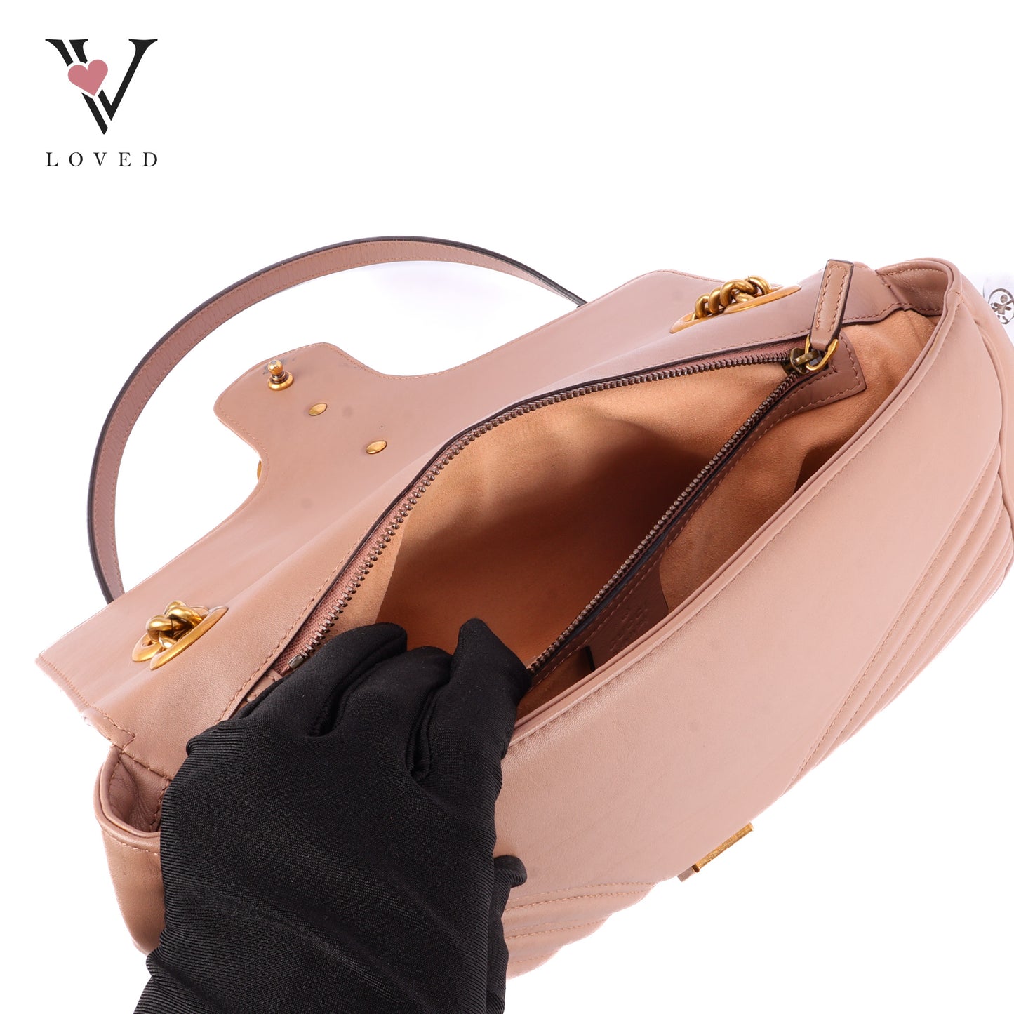 Gucci GG Marmont Matelasse Leather Shoulder Bag