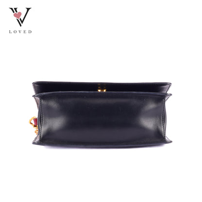 Prada Fouco Saffiano Lux Leather Crossbody Bag In Red