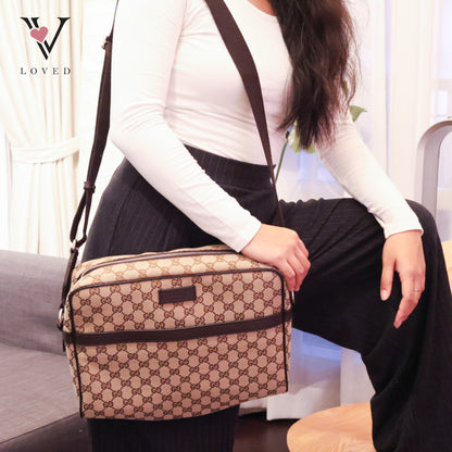 GG Monogram Messenger