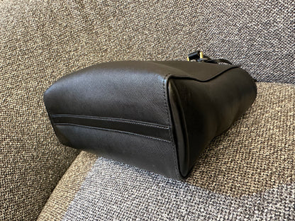 Prada Saffiano Soft Calfskin Tote Bag in Black
