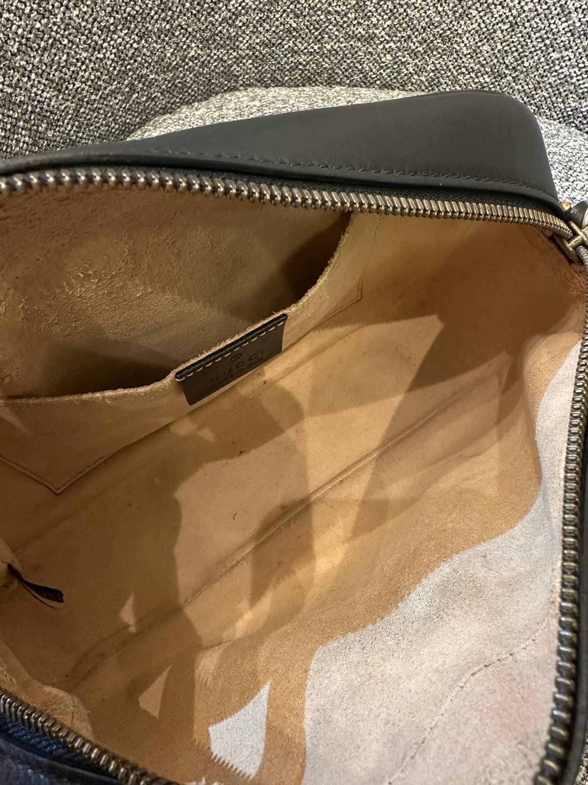 Gucci GG Marmont Small Camera Bag in Black Quilted Leather