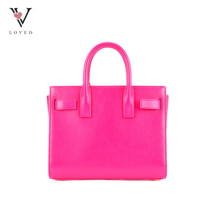Yves Saint Laurent Nano Sac De Jour Tote Bag In Bright Pink