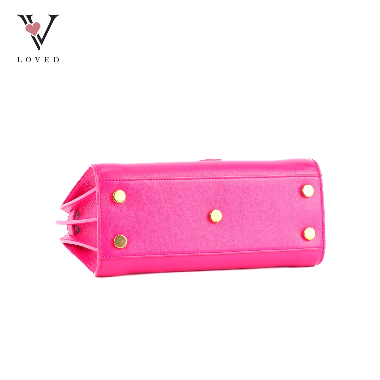 Yves Saint Laurent Nano Sac De Jour Tote Bag In Bright Pink