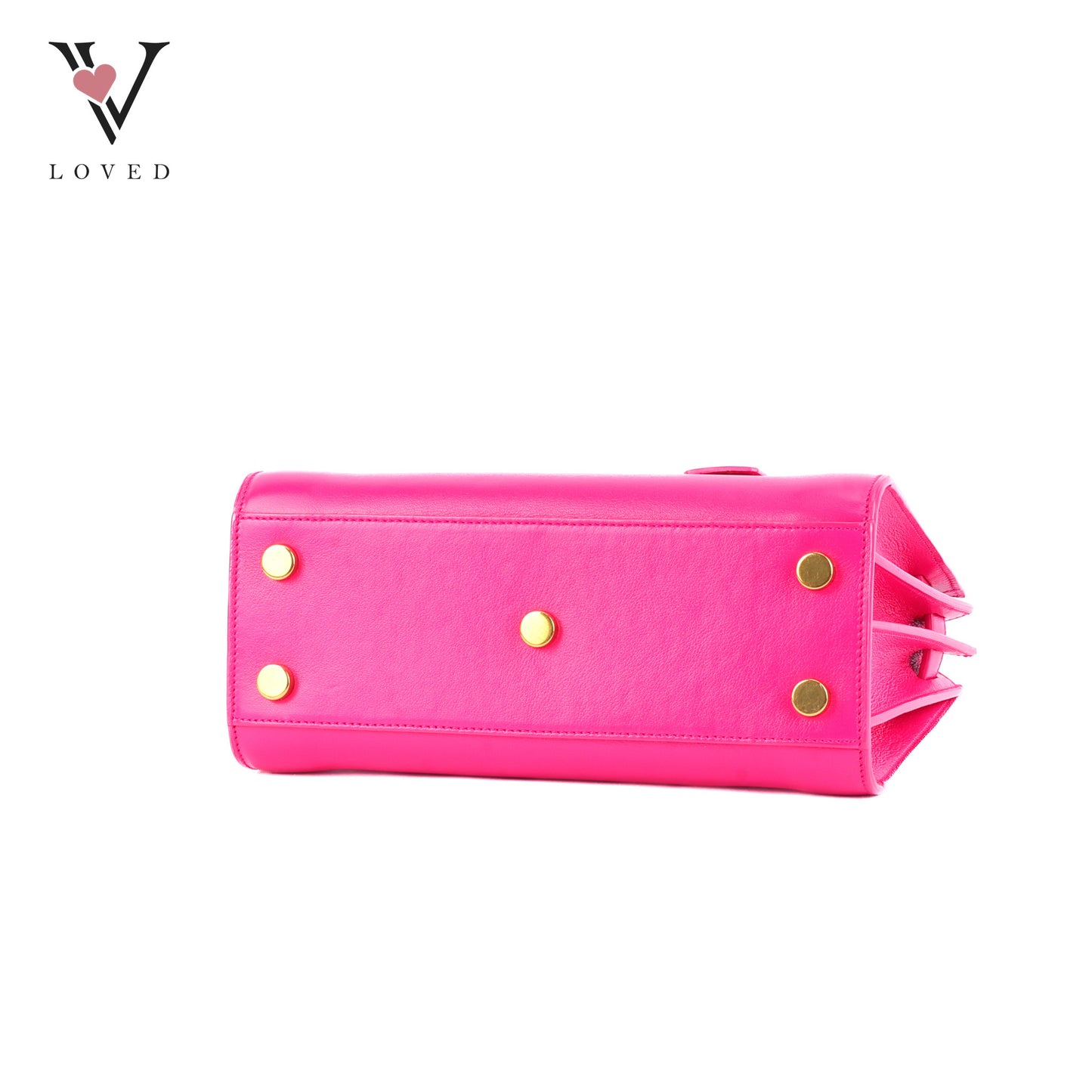 Yves Saint Laurent Nano Sac De Jour Tote Bag In Bright Pink