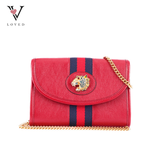 Gucci Rajah Crossbody Bag In Leather