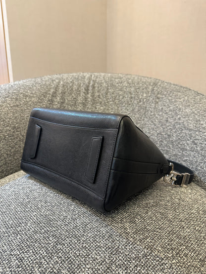 Givenchy Antigona Small Satchel in Black Leather