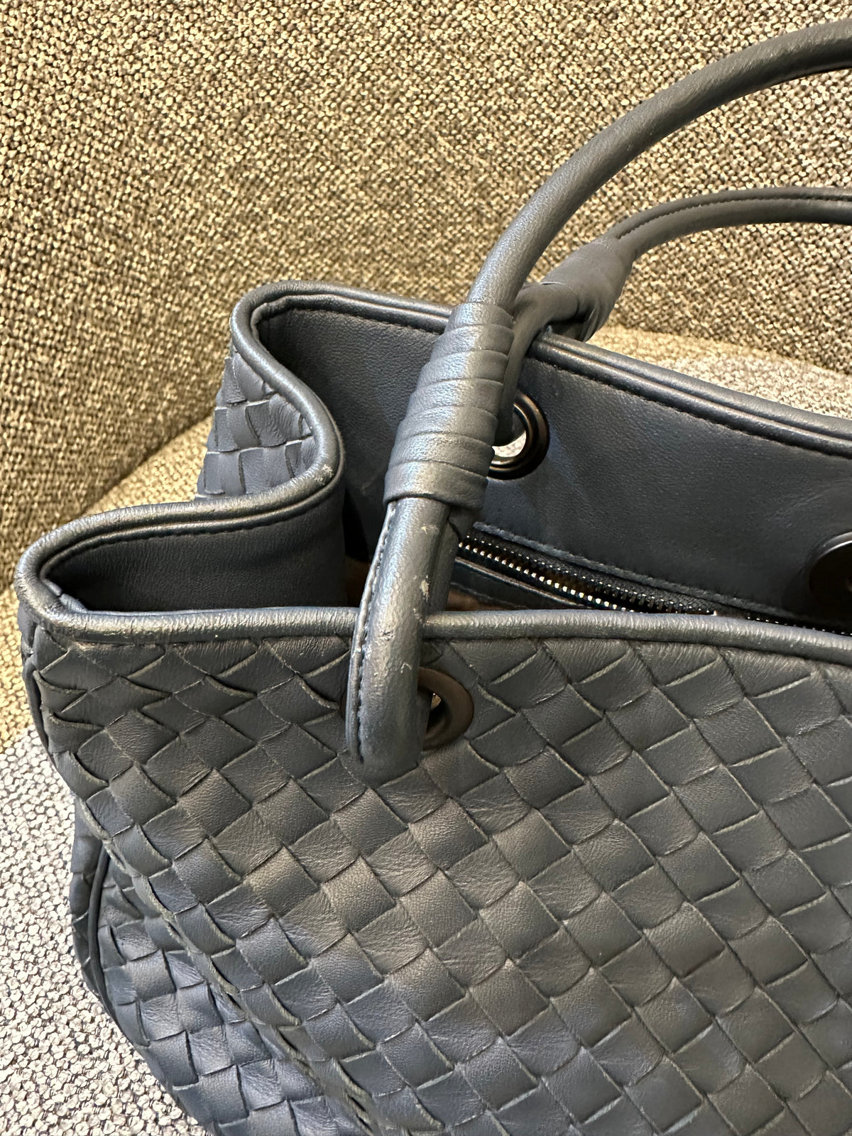 Bottega Veneta Intrecciato Woven Handbag