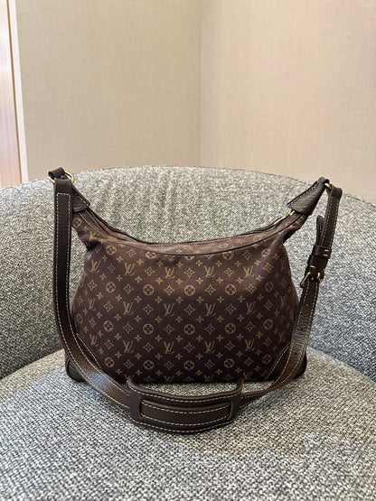 Louis Vuitton Mini Lin Boulogne 30 Shoulder Bag in Monogram Brown Canvas