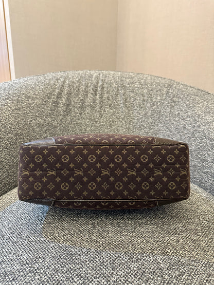 Louis Vuitton Mini Lin Boulogne 30 Shoulder Bag in Monogram Brown Canvas