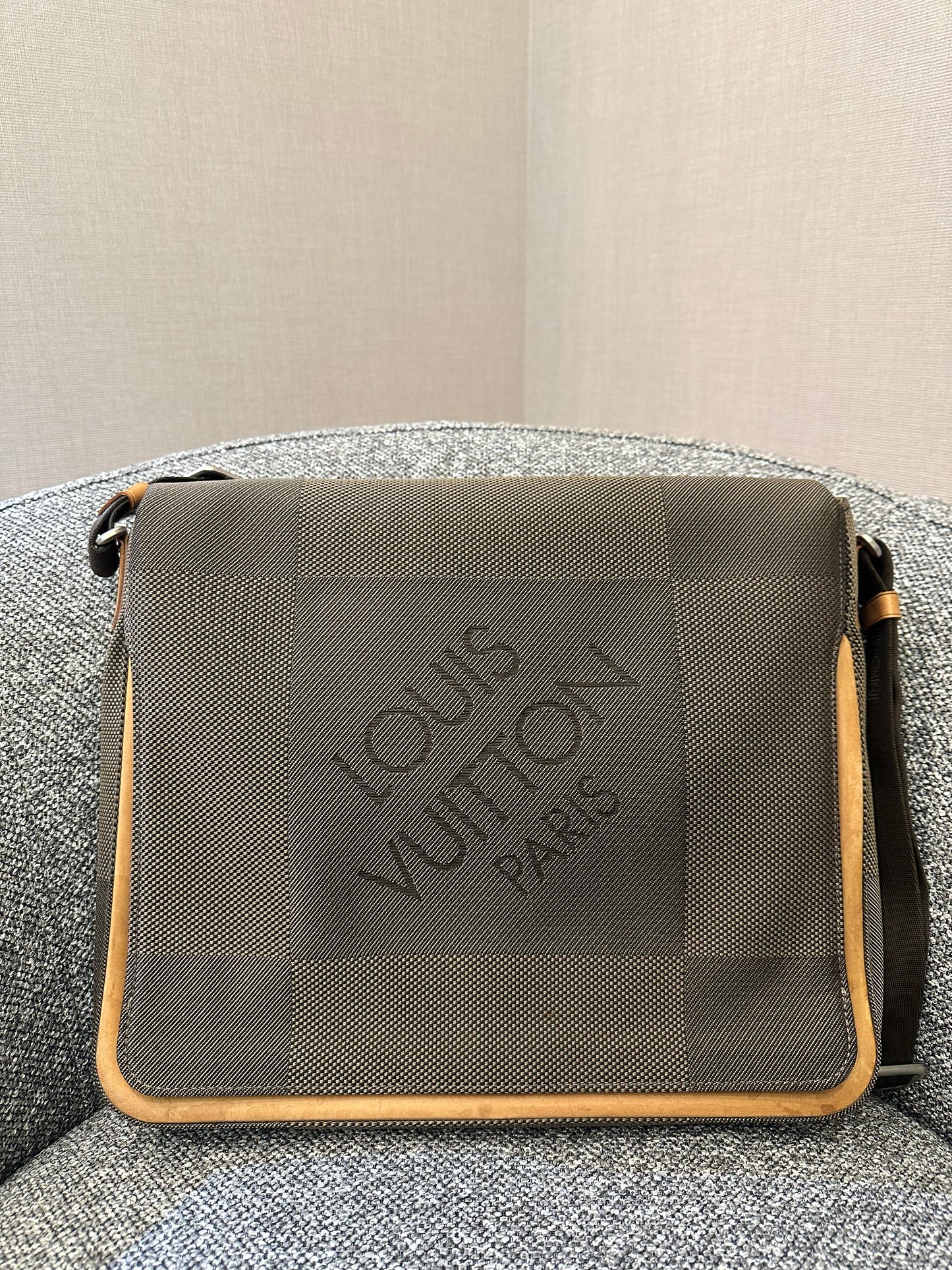 Louis Vuitton Terre Damier Geant Canvas Messenger Bag