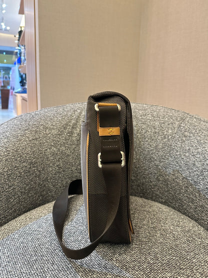 Louis Vuitton Terre Damier Geant Canvas Messenger Bag