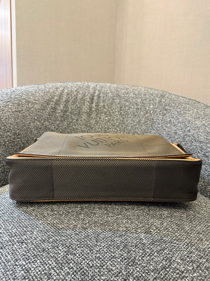 Louis Vuitton Terre Damier Geant Canvas Messenger Bag