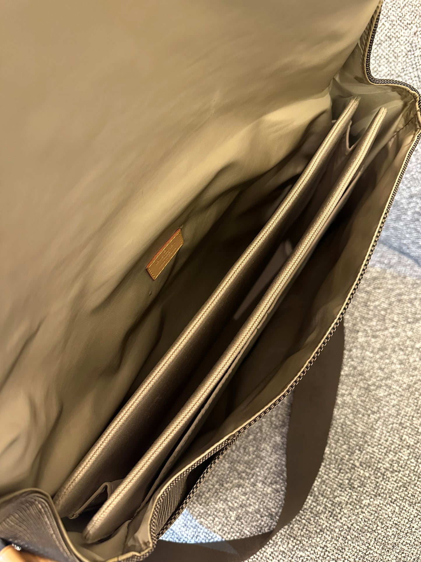 Louis Vuitton Terre Damier Geant Canvas Messenger Bag