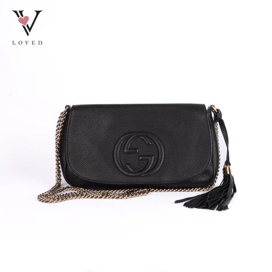 Soho Flap Chain Sling