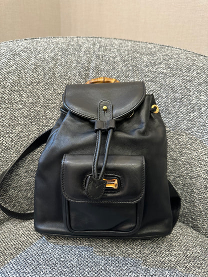 Gucci Mini Bamboo Backpack