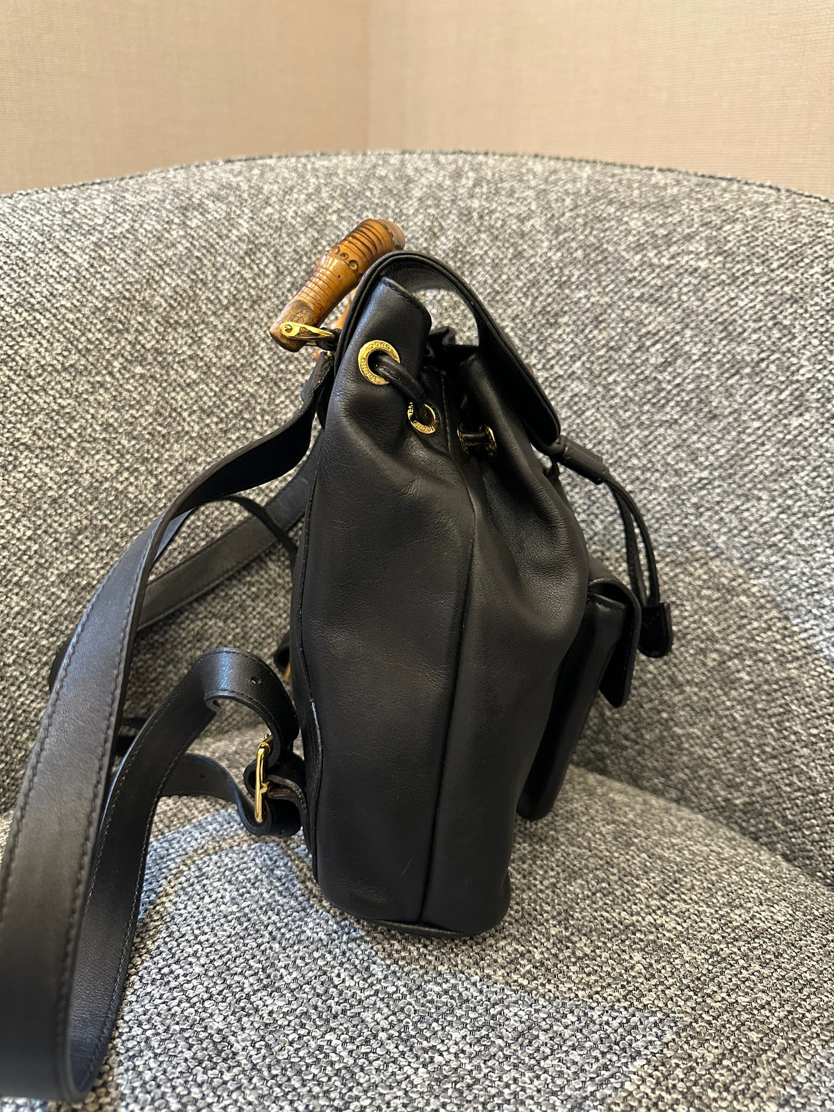 Gucci Mini Bamboo Backpack