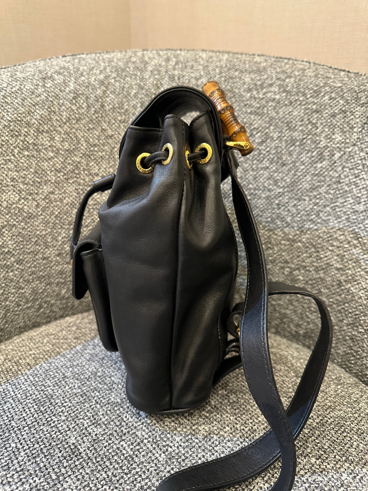 Gucci Mini Bamboo Backpack