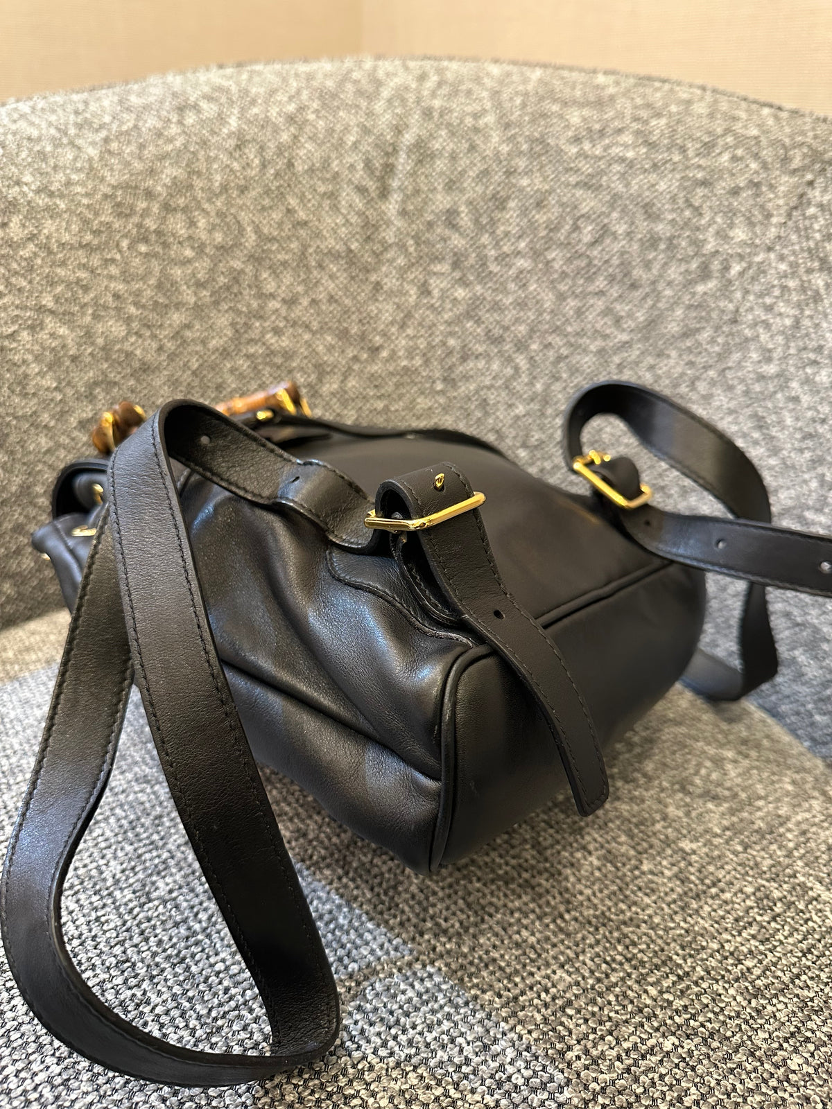 Gucci Mini Bamboo Backpack