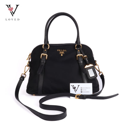Bauletto Black Handbag