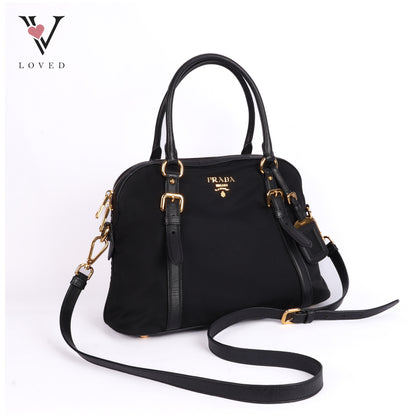 Bauletto Black Handbag