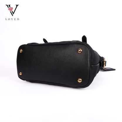 Bauletto Black Handbag