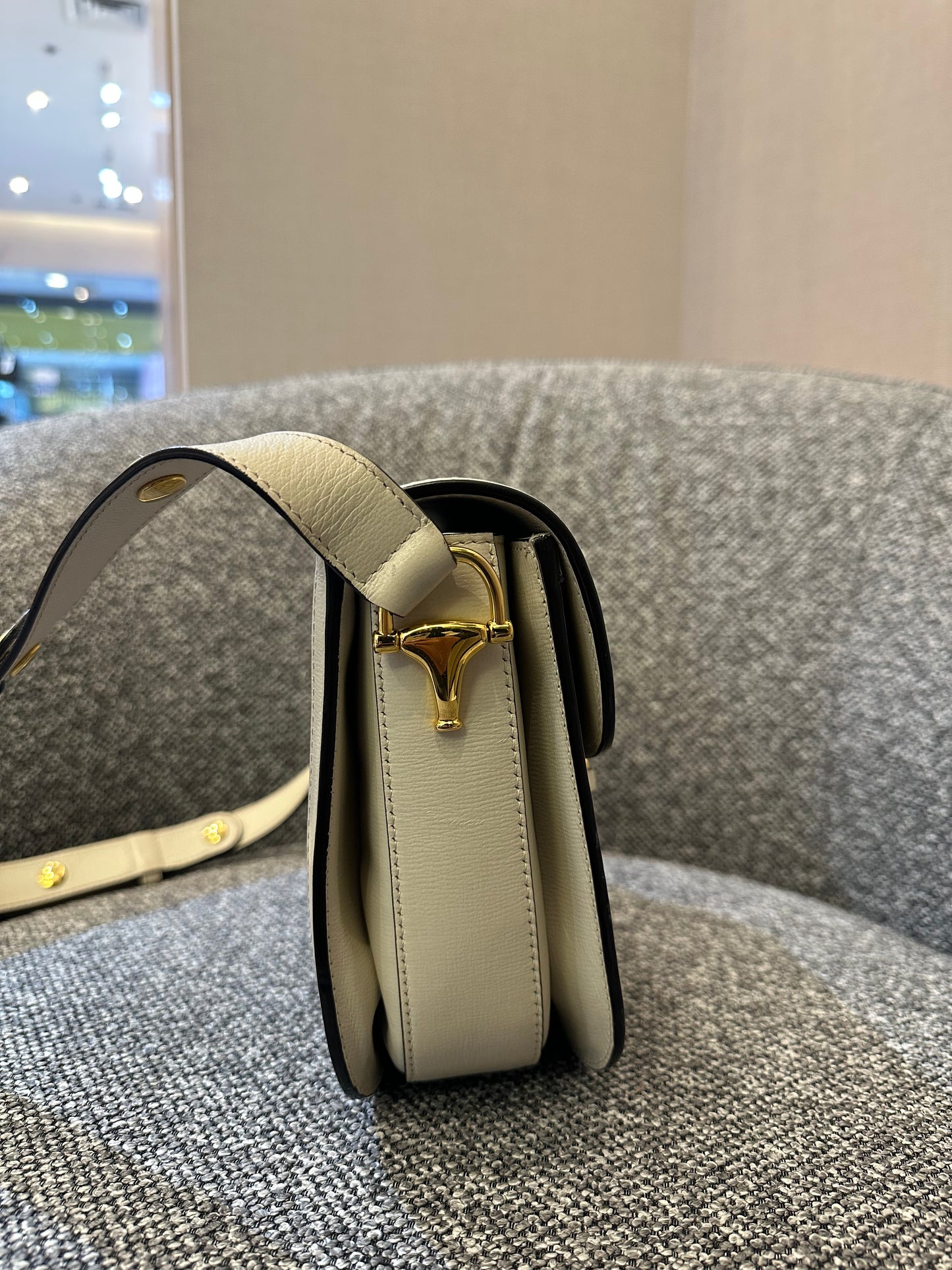 Gucci Horsebit 1955 Shoulder Bag in GG Supreme Canvas