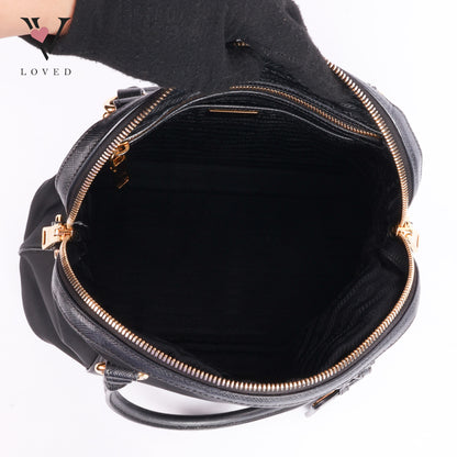 Bauletto Black Handbag