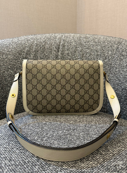 Gucci Horsebit 1955 Shoulder Bag in GG Supreme Canvas
