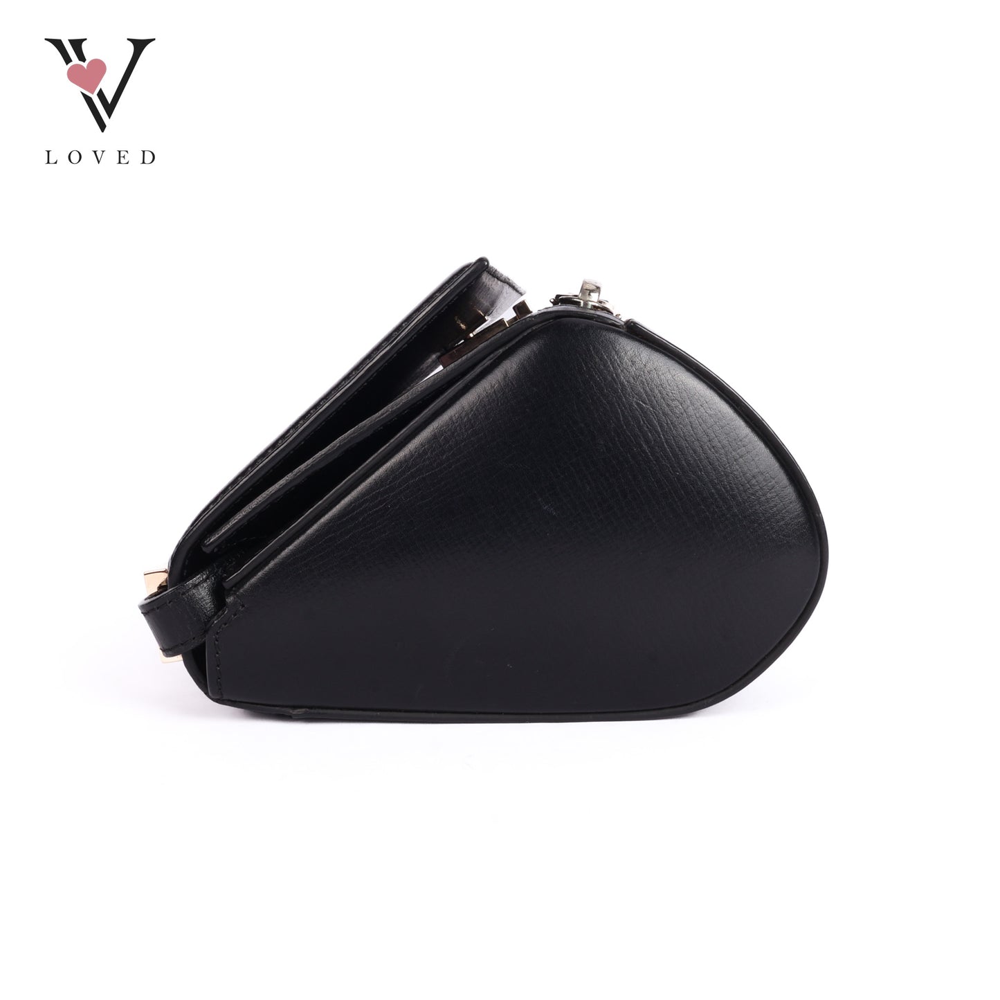 Pandora Box In Black Calfskin Shoulder Bag