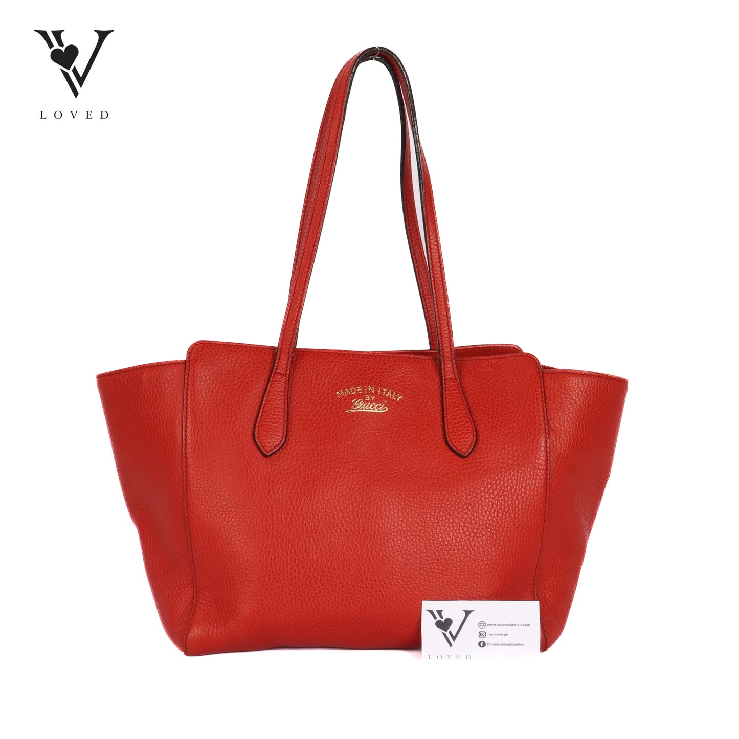 Swing In Red Leather