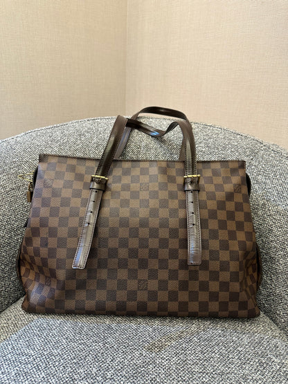 Louis Vuitton Damier Ebene Chelsea Tote Bag