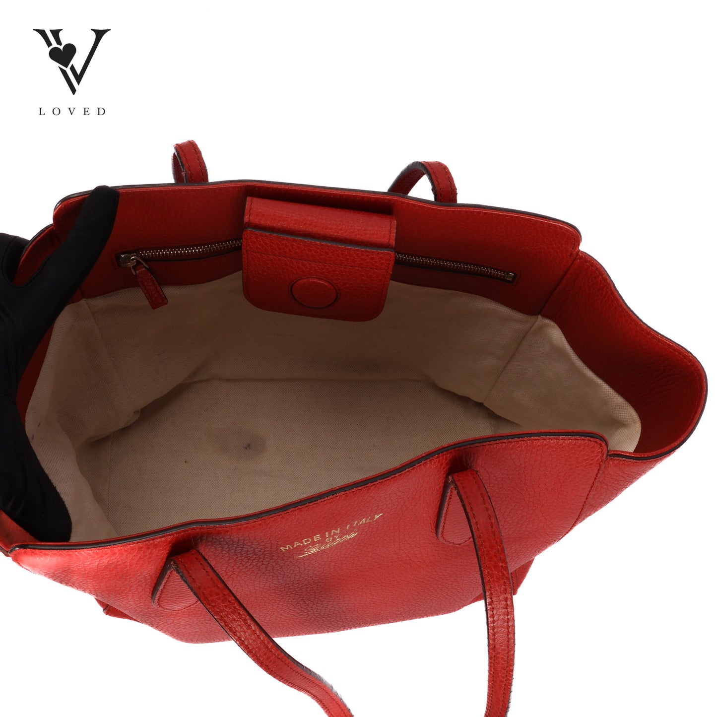 Swing In Red Leather