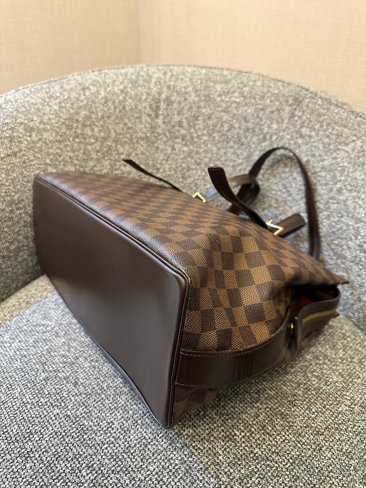 Louis Vuitton Damier Ebene Chelsea Tote Bag