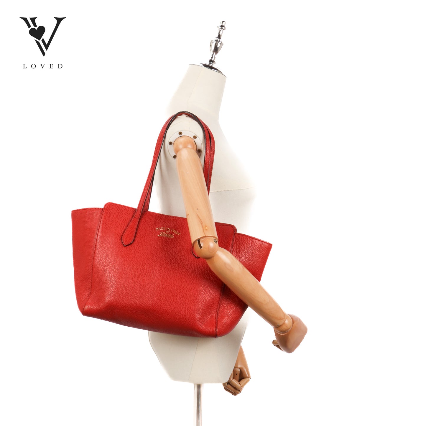 Swing In Red Leather
