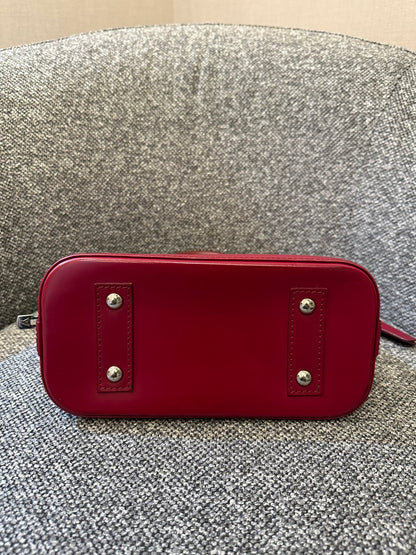 Louis Vuitton Alma BB In Red Epi Leather
