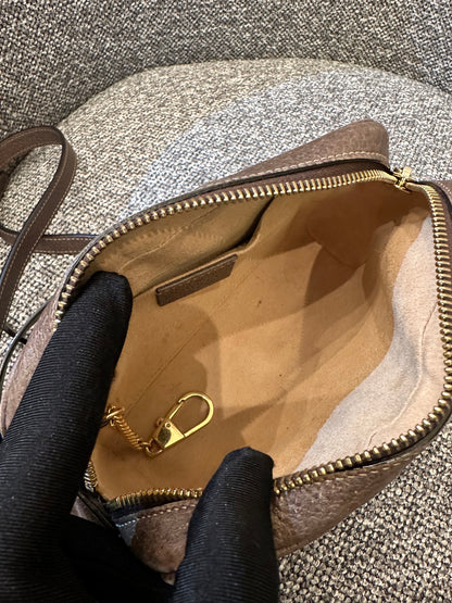Gucci Ophidia Small Shoulder Bag in GG Supreme Canvas