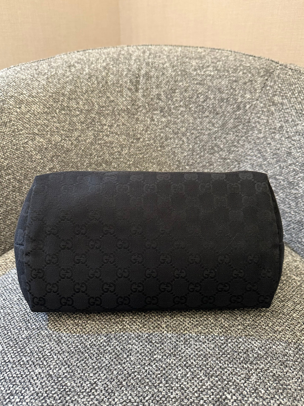 Gucci Jolie Tote Bag In Black GG Canvas