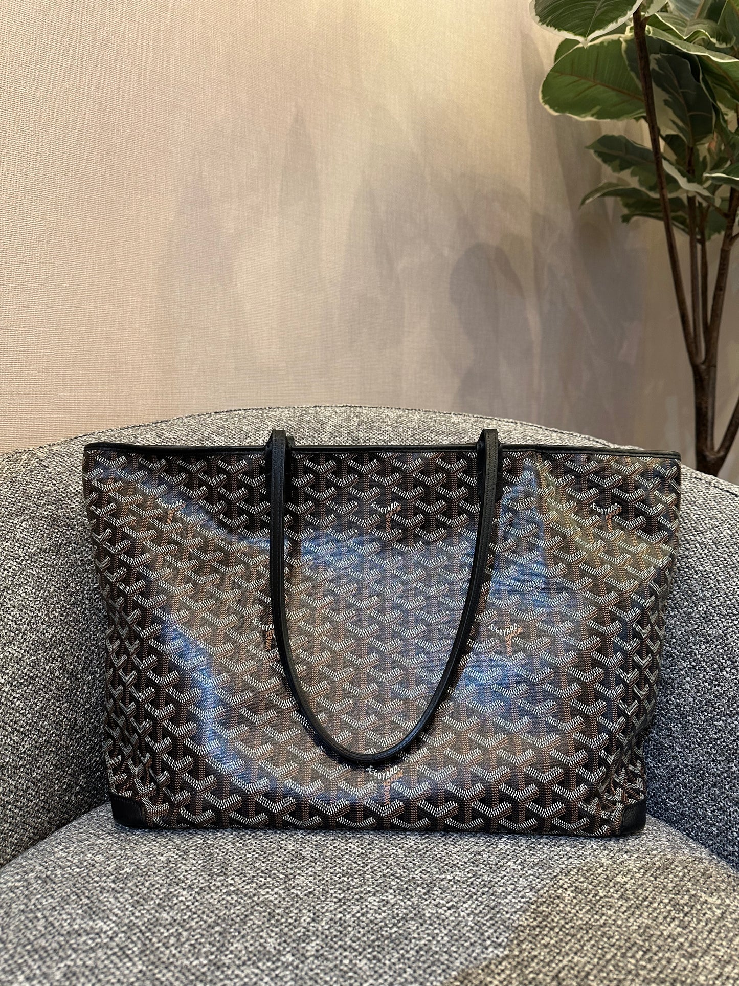 Goyard Artois Tote Bag in Black