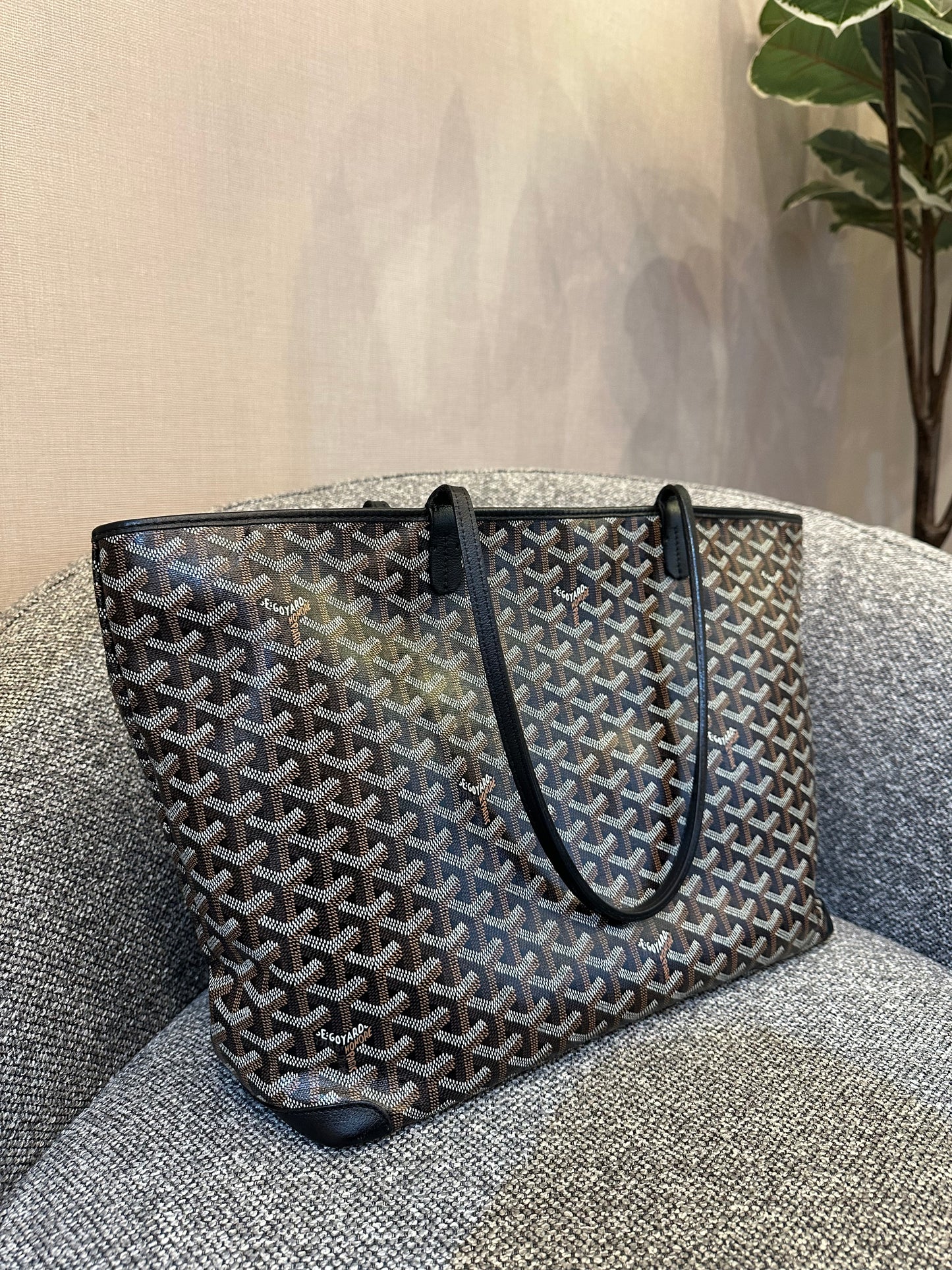 Goyard Artois Tote Bag in Black
