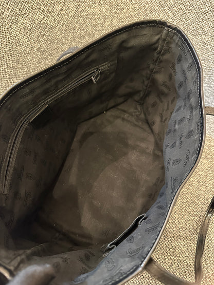Gucci Jolie Tote Bag In Black GG Canvas