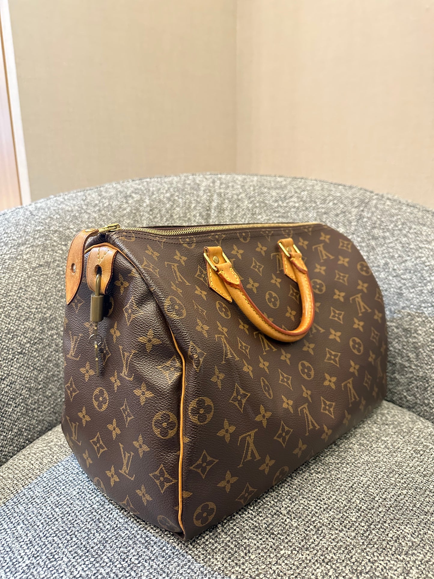Louis Vuitton Speedy 35 in Monogram Canvas