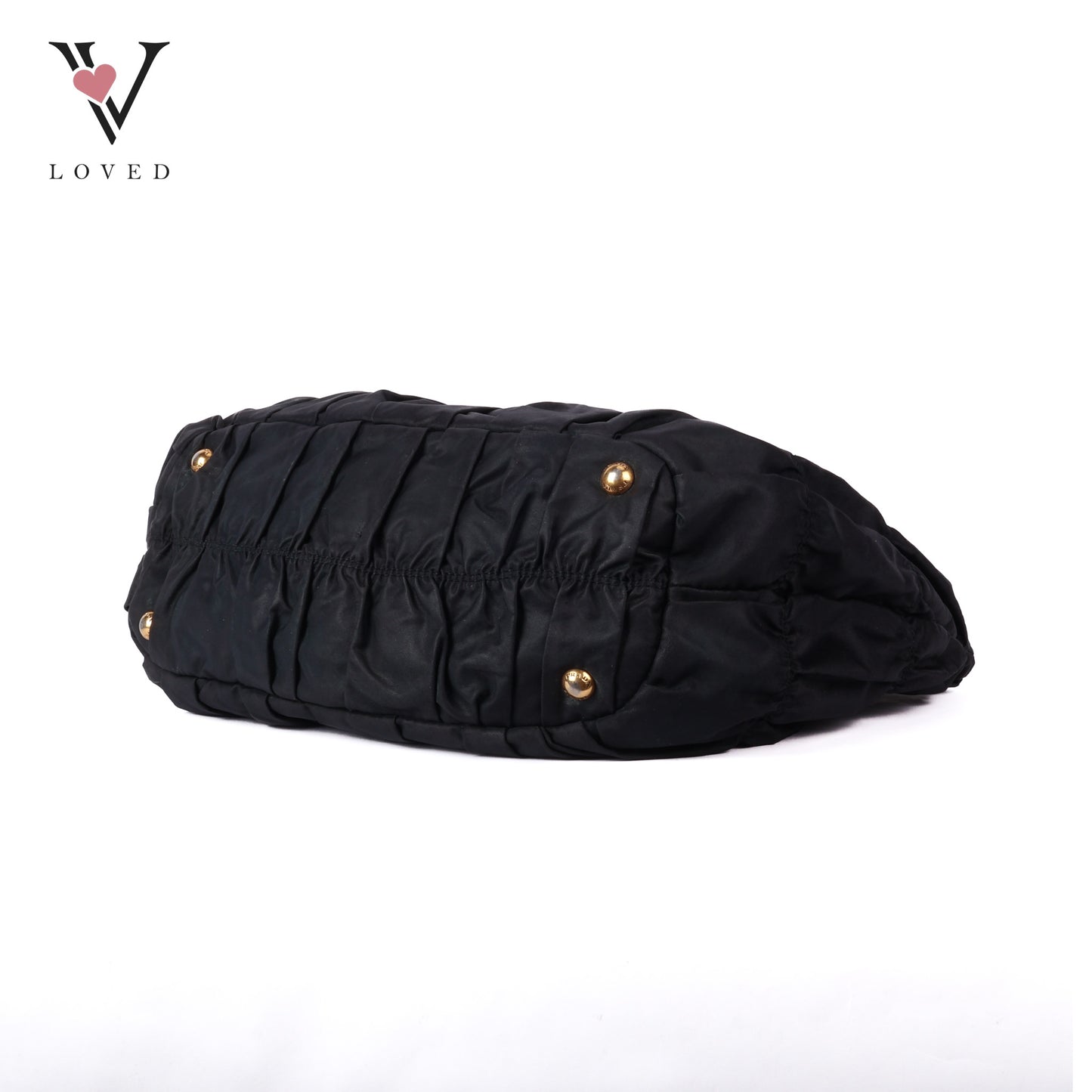 Black Tessuto Gauffre Tote bag