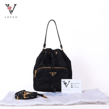 Vela Nylon Bucket Bag