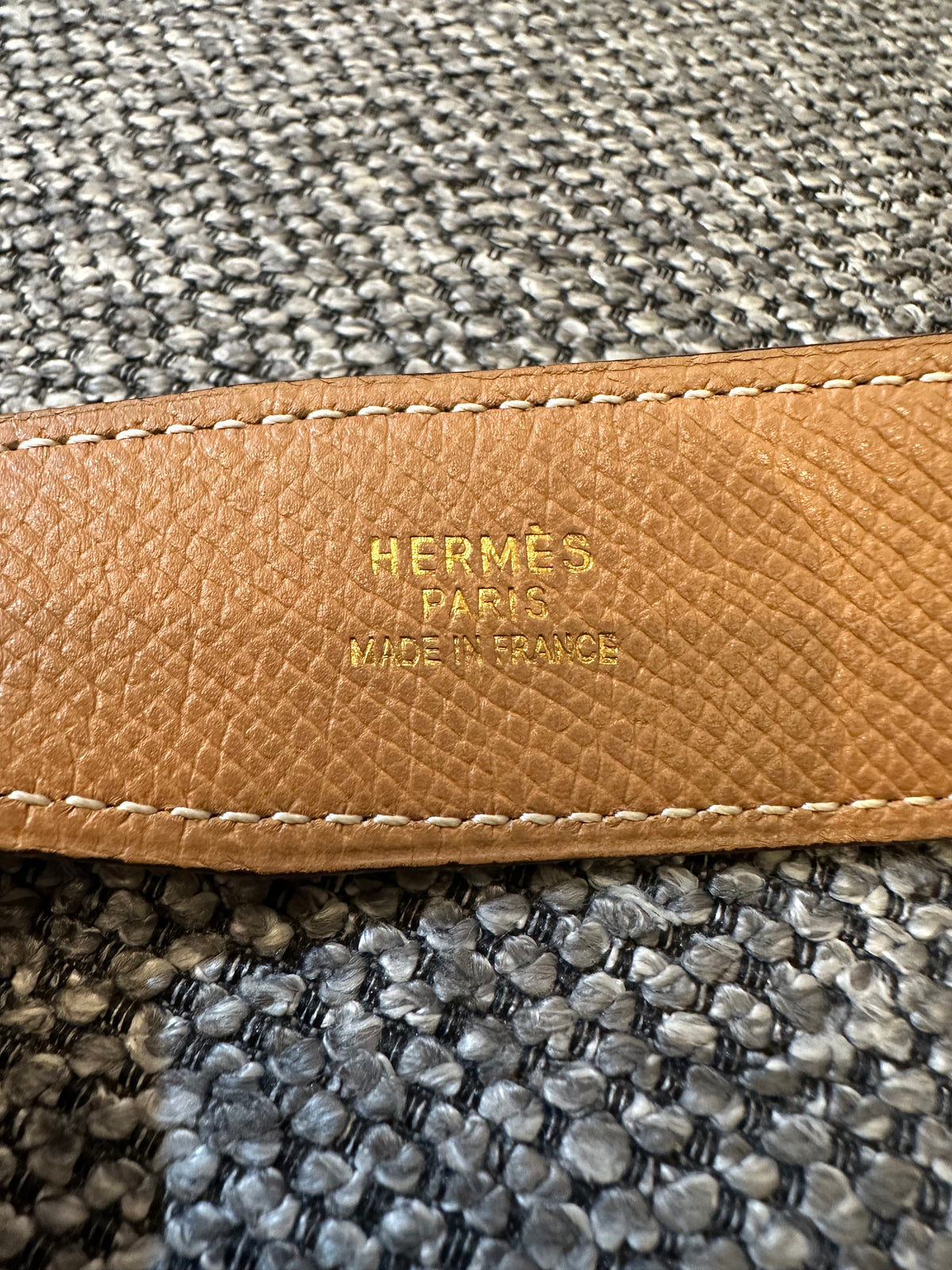 Hermes Constance H Reversible Belt