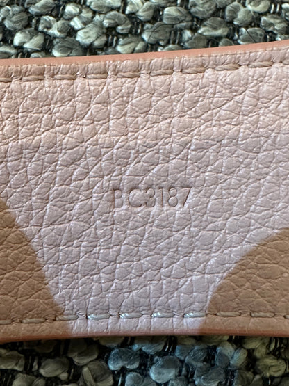 Louis Vuitton Rose Ballerine Epi Leather Twist Belt