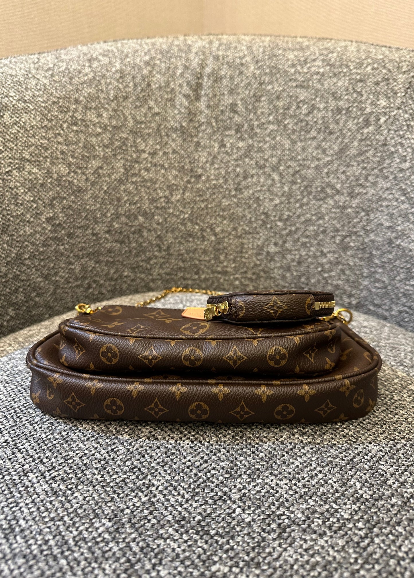 Louis Vuitton Multi Pochette Accessoires in Brown Monogram Canvas