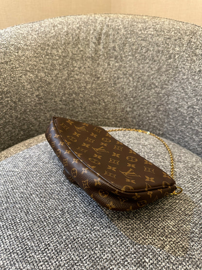 Louis Vuitton Multi Pochette Accessoires in Brown Monogram Canvas
