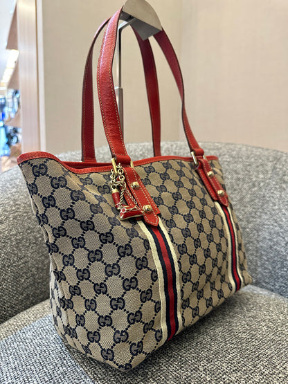 Gucci Jolicoeur GG Canvas Tote Bag